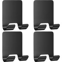 Rasiererhalter für die Dusche, 4er-Set, Mehrzweck-Handtuchhalter, Rasiererhalter, selbstklebender Haken ohne Bohren, Edelstahl für Badezimmer, Rasiererhalter für die Dusche, 4er-Set, Mehrzweck-Handtuchhalter, Rasiererhalter, selbstklebender Haken ohne Bohren, Edelstahl für Badezimmer, von AHLSEN