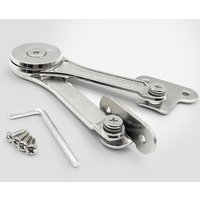 Ahlsen - Schrankmöbel-Lift, verstellbares Deckel-Stützscharnier, 2 Stück, für Schränke, Schrankoberteile, Möbeltüren, Hebe-Stützscharniere von AHLSEN