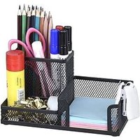 Schreibtisch-Organizer aus Metallgeflecht mit Stiftebehälter, Schreibtisch-Stifthalter, Schreibtisch-Bleistifthalter, Schreibtischaufbewahrung aus von AHLSEN