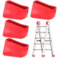 Ahlsen - Stück Leiterfußabdeckungen, Gummi-Leiterfüße, für Treppen, rutschfeste Gummiabdeckungen, Leiterschutzpolster für Teleskopleitern Ahlsen - Stück Leiterfußabdeckungen, Gummi-Leiterfüße, für Treppen, rutschfeste Gummiabdeckungen, Leiterschutzpolster für Teleskopleitern von AHLSEN