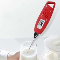 Ahlsen - Untraschnelles, genaues digitales Thermometer, Kochthermometer, sofort ablesbares Kochthermometer mit Magnet und Sonde aus Edelstahl 304 Ahlsen - Untraschnelles, genaues digitales Thermometer, Kochthermometer, sofort ablesbares Kochthermometer mit Magnet und Sonde aus Edelstahl 304 von AHLSEN
