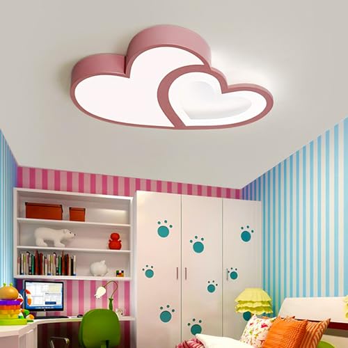 LED Deckenleuchte Kinderzimmer Lampe Deckenlampe Kreative Modern Romantisch Designer Pink Kronleuchter Herzform Acryl Deko Licht Mädchen Junge Schlafzimmer Deckenleuchten … LED Deckenleuchte Kinderzimmer Lampe Deckenlampe Kreative Modern Romantisch Designer Pink Kronleuchter Herzform Acryl Deko Licht Mädchen Junge Schlafzimmer Deckenleuchten … von AHQX
