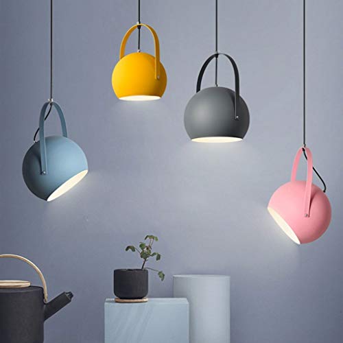 AHQX Moderne E27 Pendellampe Kreative Aluminium Macaron Hängelampe 360 ° Drehbare Hängelinie Höhenverstellbarer Kronleuchter Esszimmer Schlafzimmer Wohnzimmer Cafe Arbeitszimmer Pendelleuchten,Blau AHQX Moderne E27 Pendellampe Kreative Aluminium Macaron Hängelampe 360 ° Drehbare Hängelinie Höhenverstellbarer Kronleuchter Esszimmer Schlafzimmer Wohnzimmer Cafe Arbeitszimmer Pendelleuchten,Blau von AHQX