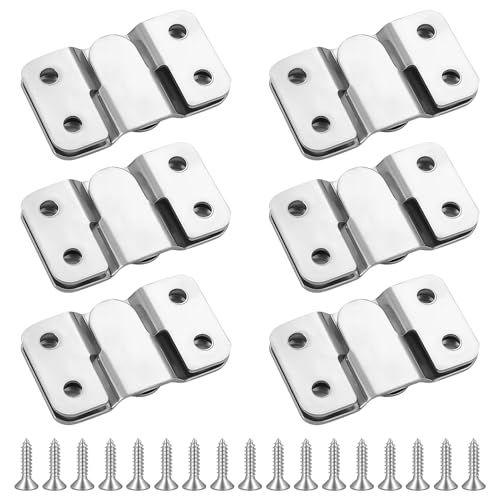 AHRLIC Robuste Edelstahl-Wandhalterungen, ineinandergreifende Z-Clip-Haken zum Aufhängen von Bildern, Spiegeln und Rahmen, verdeckte Unterputzbefestigungen für Zuhause und Büro, 12 Stück AHRLIC Robuste Edelstahl-Wandhalterungen, ineinandergreifende Z-Clip-Haken zum Aufhängen von Bildern, Spiegeln und Rahmen, verdeckte Unterputzbefestigungen für Zuhause und Büro, 12 Stück von AHRLIC
