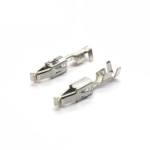 AHSKY 50 Stück 1,5 mm / 3,5 mm / 6,3 mm Auto-Crimp-Drahtanschlussstifte und Gummidichtungen 964286-1 964274-2 964296-1 926965-1 for VW (Color : Follow me cheaper-04, Size : 50 pcs) von AHSKY