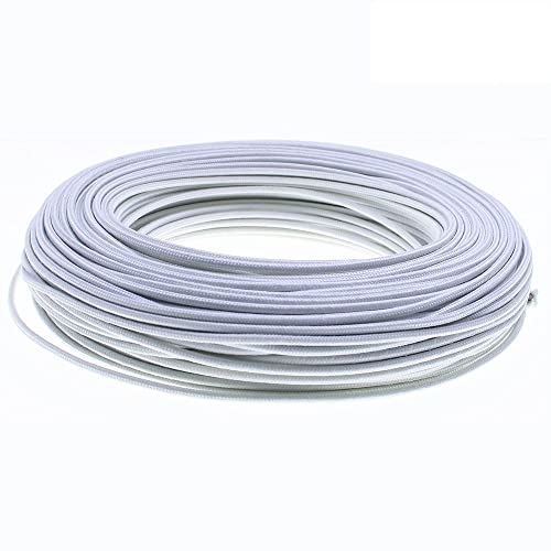 AHSKY TS-Xian, 10M/pc Braided Mica Heat Resistant 500° Cable 2 0AWG 18AWG 17AWG 1 5awg 13awg 11awg 9awg High Temperature Wire (Length : 10m, Specification : 20 AWG 0.5mm) von AHSKY