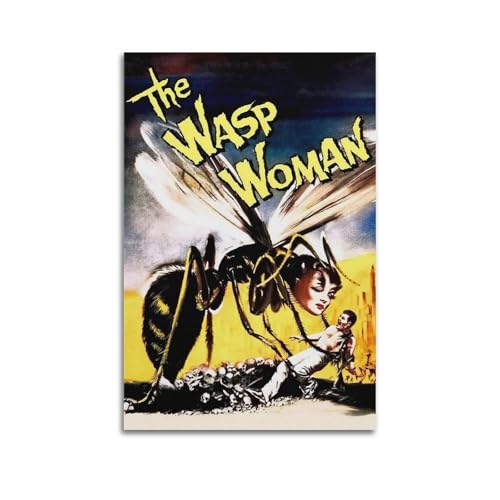 AHSUEWQRUH Poster mit Aufschrift "The Wasp Woman", Leinwandposter, moderne ästhetische Kunst, Dekor, Gemälde für Wohnzimmer, Schlafzimmer, 30 x 45 cm, ungerahmter Stil AHSUEWQRUH Poster mit Aufschrift "The Wasp Woman", Leinwandposter, moderne ästhetische Kunst, Dekor, Gemälde für Wohnzimmer, Schlafzimmer, 30 x 45 cm, ungerahmter Stil von AHSUEWQRUH