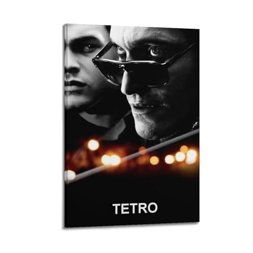 AHSUEWQRUH Tetro-Poster, Wandkunst, Leinwandposter, moderne ästhetische Kunst, Dekor, Gemälde für Wohnzimmer, Schlafzimmer, 40 x 60 cm, Rahmenstil von AHSUEWQRUH