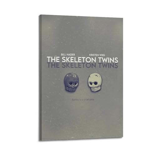 AHSUEWQRUH The Skeleton Twins Poster, Wandkunst, Leinwandposter, moderne ästhetische Kunst, Dekor, Gemälde für Wohnzimmer, Schlafzimmer, 20 x 30 cm, Rahmenstil AHSUEWQRUH The Skeleton Twins Poster, Wandkunst, Leinwandposter, moderne ästhetische Kunst, Dekor, Gemälde für Wohnzimmer, Schlafzimmer, 20 x 30 cm, Rahmenstil von AHSUEWQRUH