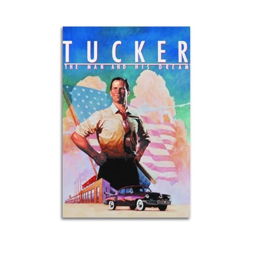 AHSUEWQRUH Tucker The Man And His Dream Poster, Wandkunst, Leinwandposter, moderne ästhetische Kunst, Dekor, Gemälde für Wohnzimmer, Schlafzimmer, 20 x 30 cm, ungerahmter Stil AHSUEWQRUH Tucker The Man And His Dream Poster, Wandkunst, Leinwandposter, moderne ästhetische Kunst, Dekor, Gemälde für Wohnzimmer, Schlafzimmer, 20 x 30 cm, ungerahmter Stil von AHSUEWQRUH