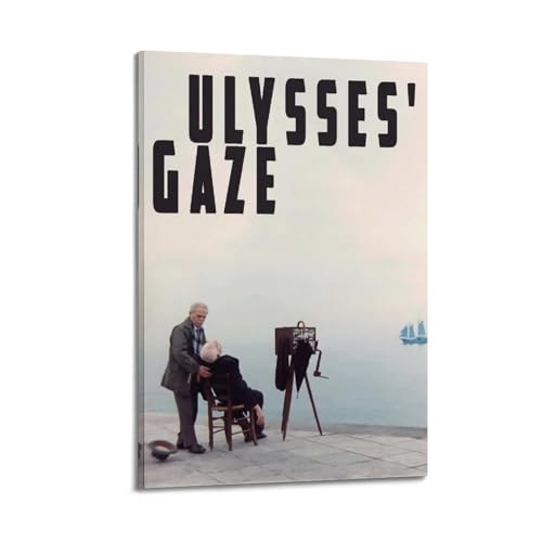 AHSUEWQRUH Ulysses' Gaze Poster, Wandkunst, Leinwandposter, moderne ästhetische Kunst, Dekor, Gemälde für Wohnzimmer, Schlafzimmer, 50 x 75 cm, Rahmenstil AHSUEWQRUH Ulysses' Gaze Poster, Wandkunst, Leinwandposter, moderne ästhetische Kunst, Dekor, Gemälde für Wohnzimmer, Schlafzimmer, 50 x 75 cm, Rahmenstil von AHSUEWQRUH