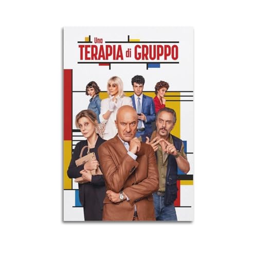 AHSUEWQRUH Una Terapia Di Gruppo Poster, Wandkunst, Leinwandposter, moderne ästhetische Kunst, Dekor, Gemälde für Wohnzimmer, Schlafzimmer, 50 x 75 cm, ungerahmter Stil AHSUEWQRUH Una Terapia Di Gruppo Poster, Wandkunst, Leinwandposter, moderne ästhetische Kunst, Dekor, Gemälde für Wohnzimmer, Schlafzimmer, 50 x 75 cm, ungerahmter Stil von AHSUEWQRUH