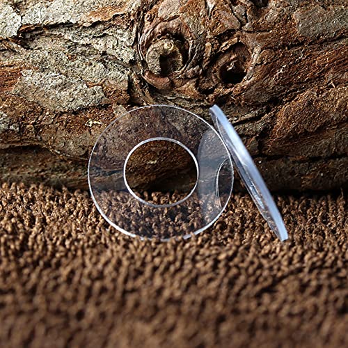 LYFeng-Unterlegscheiben Hartplastische Paking -Transparante Isolatie Platte Pads Voor Schroef PVC Waschmaschine M1.2 M1,4 m2 M2,5 M3 M4 M5 M6 M8 M10 M12 M20, Glatt und langlebig(M4x10x0.5mm(100pcs)) von AHTUJGN