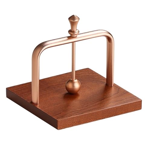 AHUAN Café Retro Stehend Serviettenspender, Holz Serviettenhalter Gästehaus Schlafsaal, Bar Serviettenständer Aufbewahrung Von Postkarten(Brass) von AHUAN