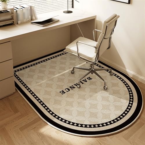 AHUAN Fußbodenschutz für Rollstuhl Verdickte Samt Bodenschutzmatte Bürostuhl Unterlage Eingangshalle, Küche Schreibtischstuhl Unterlage Wohnungsdekoration(200 * 120cm,Stars) von AHUAN