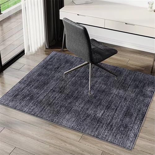 AHUAN Kurzer Flor Stoff Schreibtischstuhl Unterlage für Hartholzboden, rutschfest Bodenschutzmatte Bürostuhl Unterlage Schminktisch, Spielzimmer Fußbodenschutz(160 * 230cm,Dot-Molded Bottom,F) von AHUAN