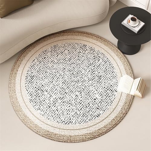 AHUAN Minimalismus Schreibtischstuhl Unterlage für Hartholzboden, Niedriger Flor Bodenschutzmatte Bürostuhl Unterlage Sofa, Couchtisch Fußbodenschutz Mit Rand(100cm,I) von AHUAN