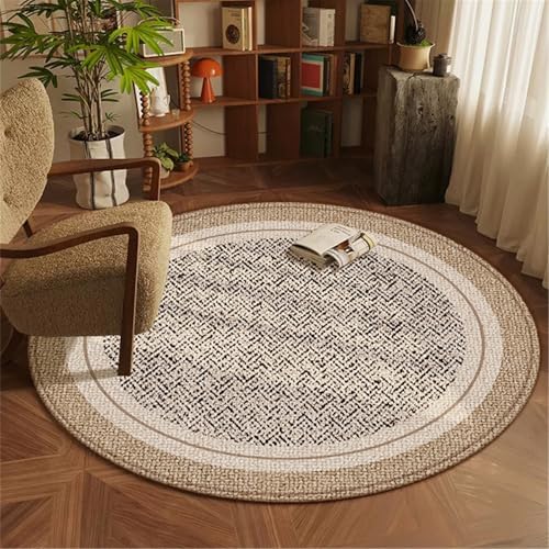 AHUAN Minimalismus Schreibtischstuhl Unterlage für Hartholzboden, Niedriger Flor Bodenschutzmatte Bürostuhl Unterlage Sofa, Couchtisch Fußbodenschutz Mit Rand(200cm,A) von AHUAN