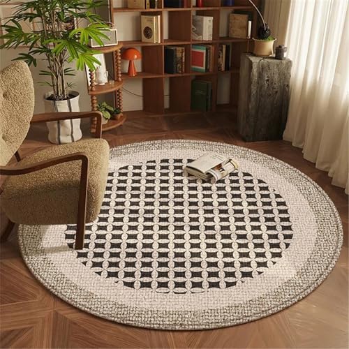 AHUAN Minimalismus Schreibtischstuhl Unterlage für Hartholzboden, Niedriger Flor Bodenschutzmatte Bürostuhl Unterlage Sofa, Couchtisch Fußbodenschutz Mit Rand(200cm,J) von AHUAN