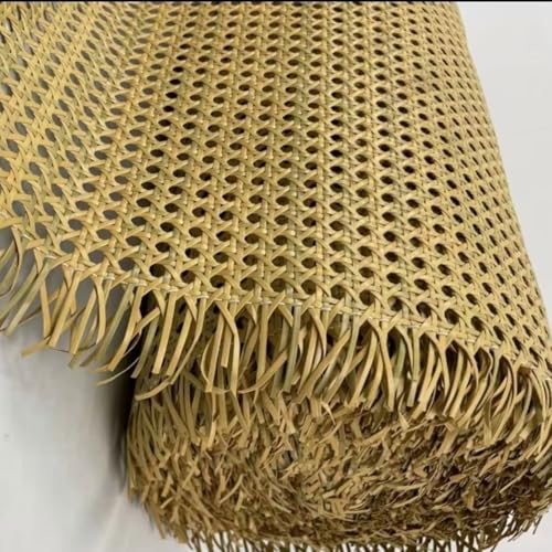 AHYBE Rattan Gurtband 50/60/75/90 * 100cm Cane Webbing Wiener Geflecht Rattan Deko Rattanstuhl Rattan Geflecht Geweberolle Wasserdicht Gewebtes Offenes Für DIY Möbel Stühle Schränke(A,45 * 100cm) von AHYBE