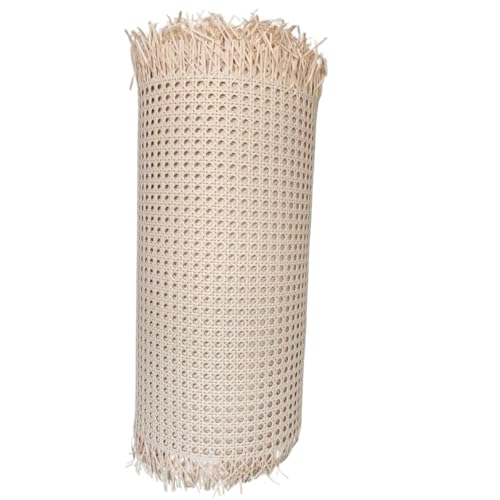Cane Webbing Rattan Roll Wiener Geflecht,Wiener Geflecht Meterware,Wiener Geflecht Flechtmatten For Rattan Craftsmen,Handgemachtes PE Kunststoff Rattan Geflecht Für DIY Möbeldekoration(C,90*100cm) von AHYBE