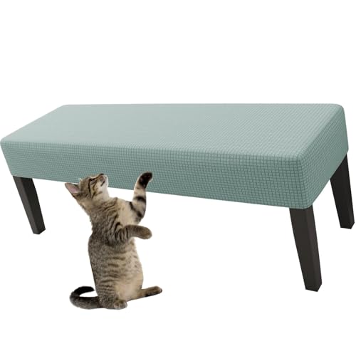Sitzbankbezug für Esszimmer, Stretch-Bank-Schonbezüge, gepolstert, staubabweisend, abnehmbar, Sitzschutz, Bezug für Wohnzimmer, Schlafzimmer, Küche (I, Größe 1) von AHYBE