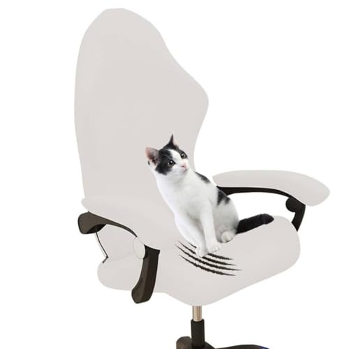 ﻿Stuhlhussen Für Gamer Stühle Gamingstuhl-Bezüge Gaming Kratzfest Grün Stuhl Bezug 4 Stück Bürostuhl Drehstuhl Bezug Mit Armlehnen，Sessel Überzug Dehnbare Stuhl Bezüge Für Computer-Spielstuhl(A) von AHYBE