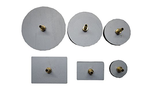 Ventil-Leck-Tester Pads – 6 mit Messing-Beschlägen – von AI