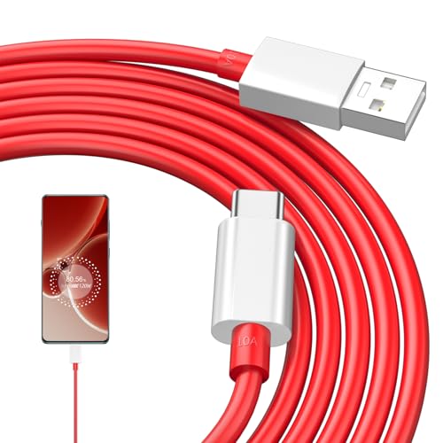 120W 10A 2M Super Vooc USB C Kabel für Oneplus 13 13R Nord 4 5 3 CE4 Lite Ladekabel USB C 100W Schnellladekabel Warp Charge 67W Kabel für OnePlus 12 11 10 9 Pro N100 N300 N20 8 8T 7T 6T Open Pad Buds 120W 10A 2M Super Vooc USB C Kabel für Oneplus 13 13R Nord 4 5 3 CE4 Lite Ladekabel USB C 100W Schnellladekabel Warp Charge 67W Kabel für OnePlus 12 11 10 9 Pro N100 N300 N20 8 8T 7T 6T Open Pad Buds von AIAUXAI