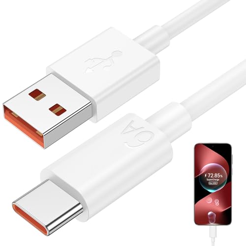100W 6A USB C Kabel für Honor Magic7 Pro 400 Pro Magic6 Lite V3 1M SuperCharge USB auf USB C Ladekabel 80W Datenkabel Schnellladekabel für Honor 200 Lite 90 70 X6b X6c Pad X9 MagicPad2 X8a MagicBook 100W 6A USB C Kabel für Honor Magic7 Pro 400 Pro Magic6 Lite V3 1M SuperCharge USB auf USB C Ladekabel 80W Datenkabel Schnellladekabel für Honor 200 Lite 90 70 X6b X6c Pad X9 MagicPad2 X8a MagicBook von AIAUXAI