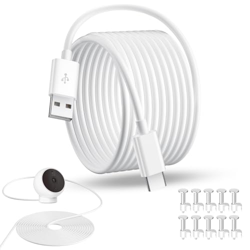 5M USB C Ladekabel für Xiaomi Smart Kamera C500 Pro C400 Verlängerungskabel Überwachungskamera für Mi Wireless Outdoor Security Kamera 1080p 2K Magnetic Mount Langes Typ C Ladekabel für EZVIZ Weiß 5M USB C Ladekabel für Xiaomi Smart Kamera C500 Pro C400 Verlängerungskabel Überwachungskamera für Mi Wireless Outdoor Security Kamera 1080p 2K Magnetic Mount Langes Typ C Ladekabel für EZVIZ Weiß von AIAUXAI