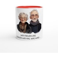 Wir Freuen Uns, Schauen Wir Mal Was Wird Tasse - Lustige Virales Meme, Bares Für Rares, Deutsche Memes, Witziges Geschenk, Gen Z Humor von AIArtistAgency