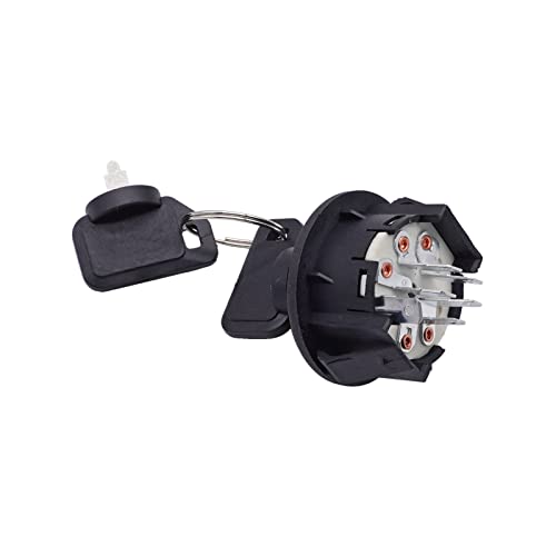 AIB2C Zündschalter 117-222 137-4101 mit 2 Schlüsseln für Exmark Vantage, Toro TimeCutter Z4200 Z4235 Z5035 Z5060 Z4202 von AIB2C