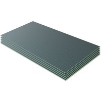 1250mm x 600mm x 6mm 5er-Pack xps Platten Perimeterdämmung Sockeldämmung Hartschaumplatten Bauplatte Fliesenplatte von AICA SANITAIRE