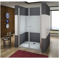 140x195cm Duschkabine 2xPendeltür Duschabtrennung Dusche rechteckig 140x195cm Duschkabine 2xPendeltür Duschabtrennung Dusche rechteckig von AICA SANITAIRE