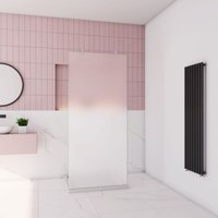 Aica 120 x 200cm begehbare Dusche Walk in Milchglas mit Glasschutzfolie 10mm nano Glas Duschkabinen mit 2x140cm Stabilisator W12 Aica 120 x 200cm begehbare Dusche Walk in Milchglas mit Glasschutzfolie 10mm nano Glas Duschkabinen mit 2x140cm Stabilisator W12 von AICA SANITAIRE