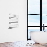 Aica Sanitär Heizkörper heizung badheizkörper Handtuchwärmer 762x500mm Wandheizung Einseitig Neu Weiss von AICA SANITAIRE