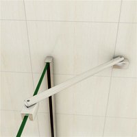 Aica Sanitaire - Stabilisierungsstange 45cm Für Glasscheiben 6-8 mm (Stärke) von AICA SANITAIRE