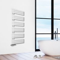 Aica Sanitaire - aica Sanitär Heizkörper heizung badheizkörper Handtuchwärmer 1599x600mm Wandheizung Einseitig Neu Weiss von AICA SANITAIRE