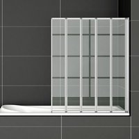 Duschabtrennung 120X140cm Badewanne 5-ftg.Falttür Duschabtrennung 120X140cm Badewanne 5-ftg.Falttür von AICA SANITAIRE