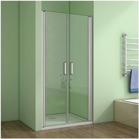 Duschtür Pendeltür Nischentür Duschabtrennung Schwingtür Dusche 86-90 cm 185cm Höhe Duschtür Pendeltür Nischentür Duschabtrennung Schwingtür Dusche 86-90 cm 185cm Höhe von AICA SANITAIRE