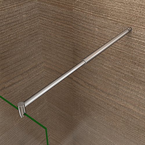 Stabilisierungsstange Haltestange Stabilisator für Duschabtrennung Duschkabine Walk in duschwand dusche Verschiedene Typen 30-140cm von AICA