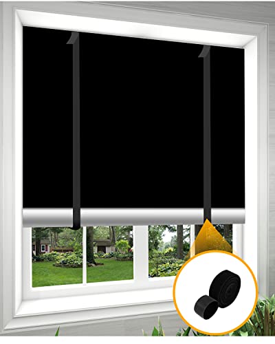 AICOYA Fenster Verdunklungsstoff, Tragbare Verdunkelung 240x145 cm mit Saugnäpfe Sonnenschutz Dachfenster Verdunkelung von AICOYA