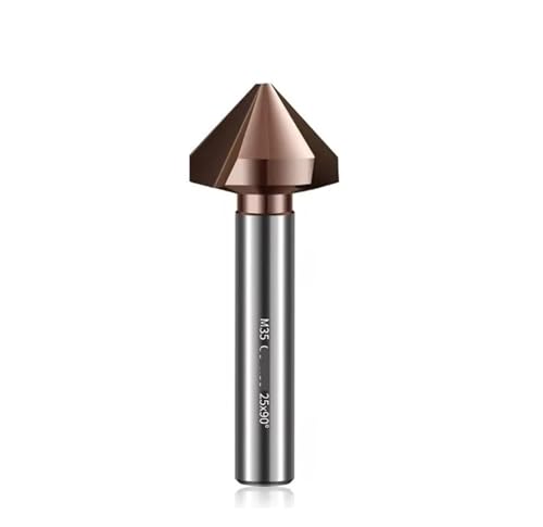 AICVV Tungsten Steel Carbide 90-Degrees Chamfering Cutter 4.5mm-35.0mm Containing Cobaltbit Countersunk Drill Bit 3-Flutes AICVV Tungsten Steel Carbide 90-Degrees Chamfering Cutter 4.5mm-35.0mm Containing Cobaltbit Countersunk Drill Bit 3-Flutes von AICVV