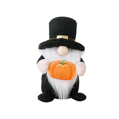 AIDIRui 1 Stück Thanksgiving Day Harvest Festival Hugging Pumpkin Chef Hat Rudolph Doll Male von AIDIRui