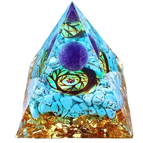 AIDIRui Pyramiden-Epoxidharz, für Zuhause, Auto, Dreieck, handgefertigt, Dekoration, Valentinstagsgeschenk von AIDIRui