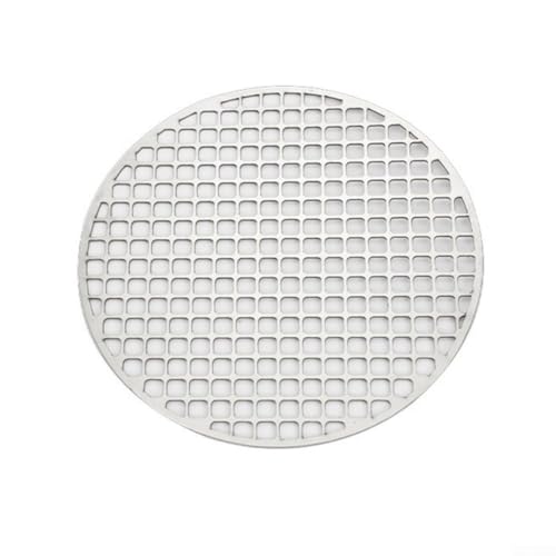 18–30 cm rundes Edelstahl-Grillnetz, Mehrzweck-Grillrost-Tablett für BBQ-Grillofen-Netz (18 cm) von AIDNTBEO