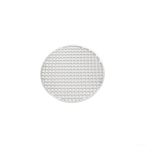 AIDNTBEO 18–30 cm rundes Edelstahl-Grillnetz, Mehrzweck-Grillrost-Tablett für BBQ-Grillofen-Netz (22 cm), 1106051601 von AIDNTBEO