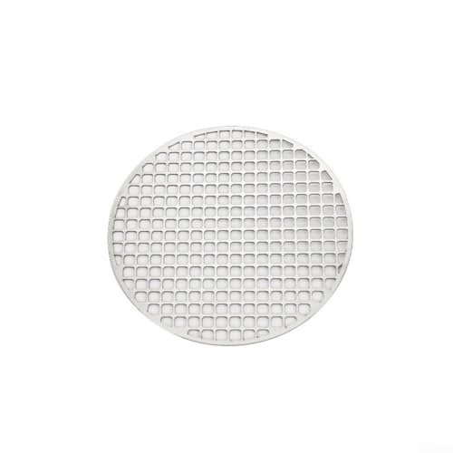 AIDNTBEO 18–30 cm rundes Edelstahl-Grillnetz, Mehrzweck-Grillrost-Tablett für BBQ-Grillofen-Netz (26 cm), 1106068137 von AIDNTBEO