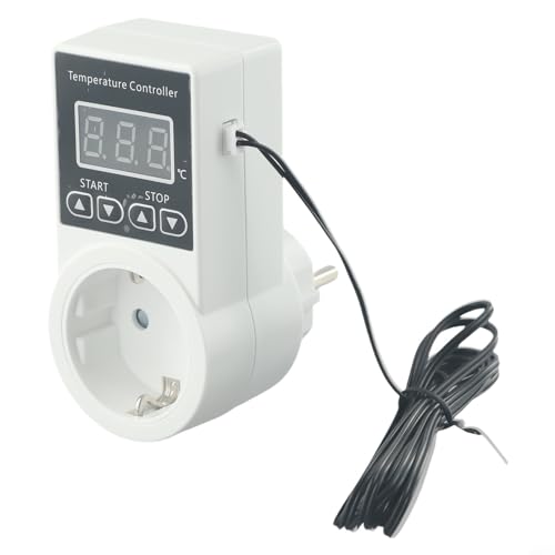 Digitaler Thermostat Steckdosen Thermostat Temperaturschalter Heizungsregler von AIDNTBEO